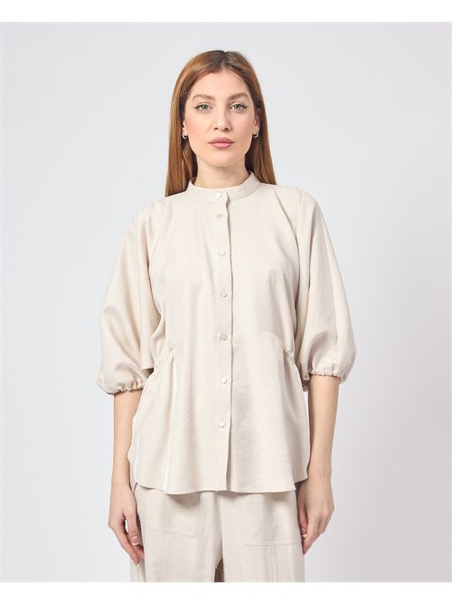 Chemise à volants Manila Grace pour femme MANILA GRACE | C229GUMA332